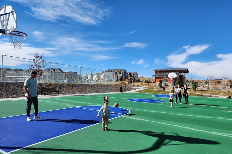 Crowfoot Valley Big Park park in Parker, Colorado