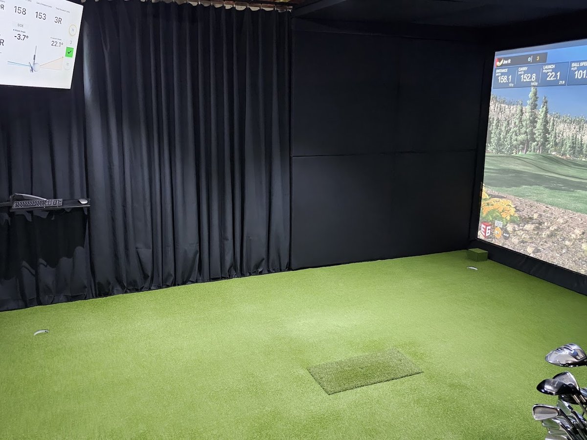 Interior view of Sim Cages