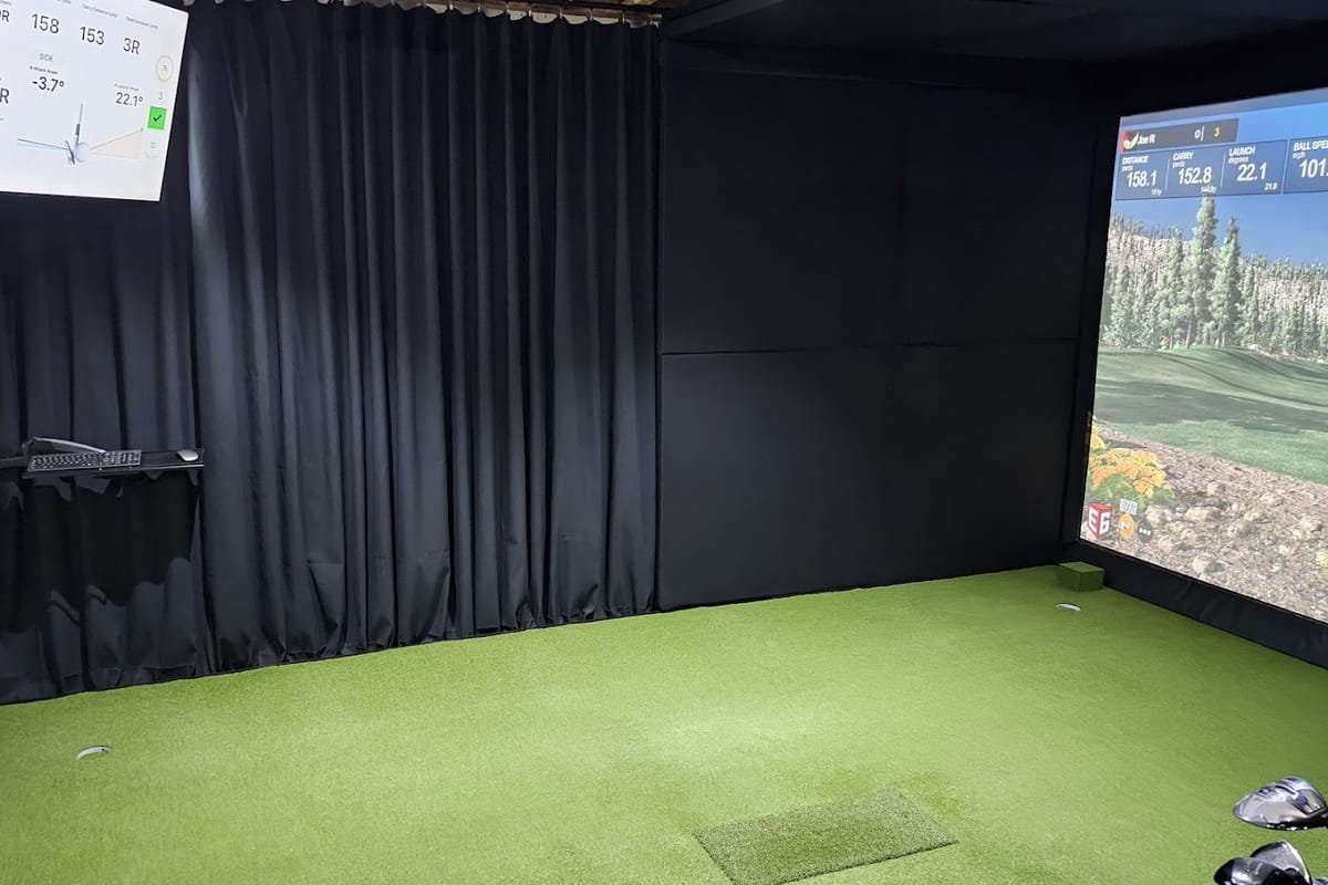 Interior view of Sim Cages