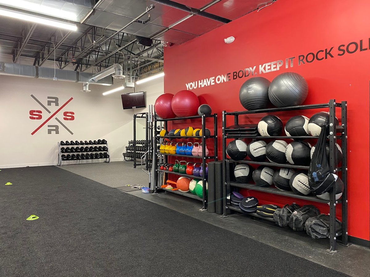 Interior view of Rock Solid Fitness & Wellness Club - Castle Pines