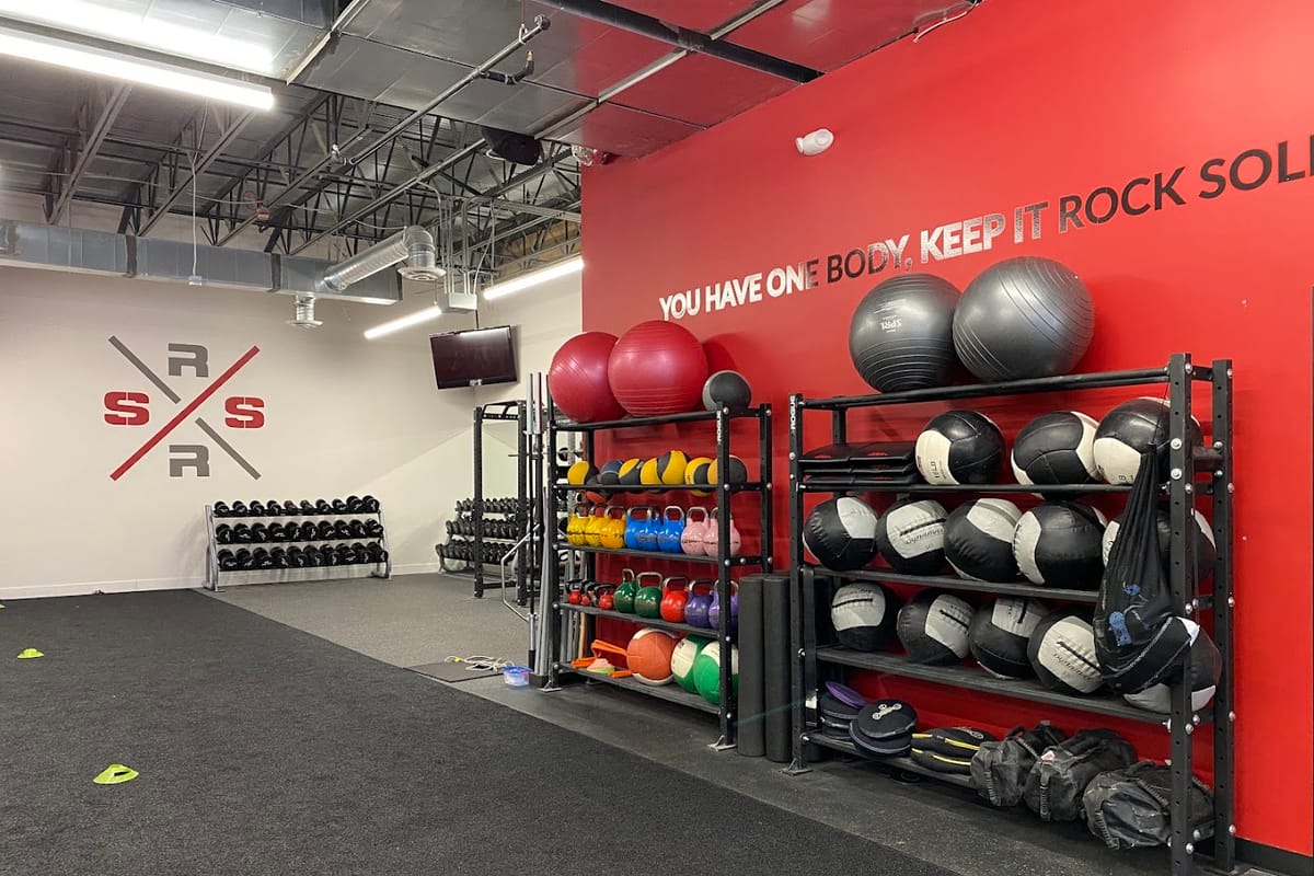 Interior view of Rock Solid Fitness & Wellness Club - Castle Pines