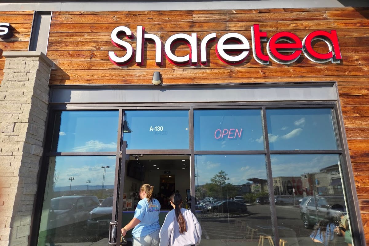 Sharetea Castle Rock exterior entrance
