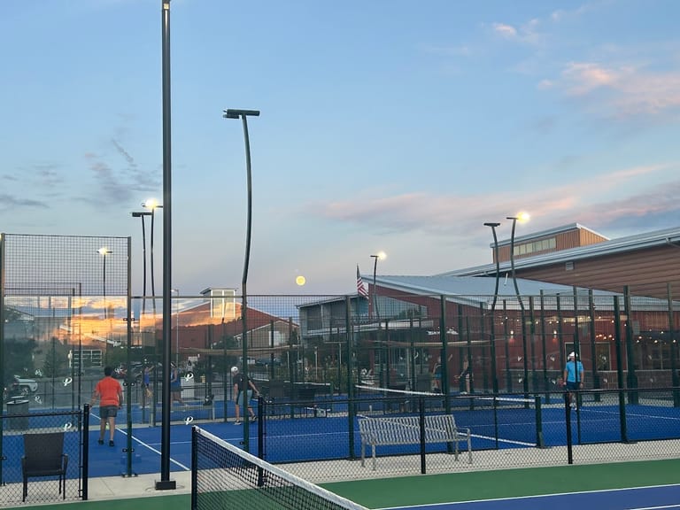 Parker Racquet Club exterior entrance