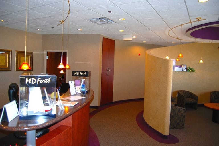 Interior view of Lone Tree Facial Plastic & Cosmetic Surgery Center