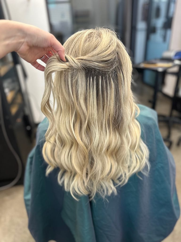 Hair Extensions by Meesha Salon exterior entrance