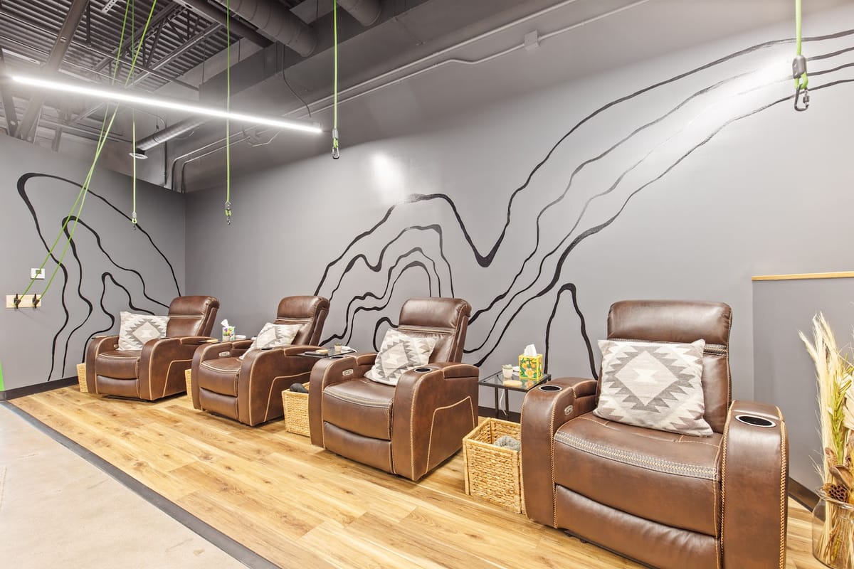 Interior view of Onus IV Therapy + Longevity Highlands Ranch