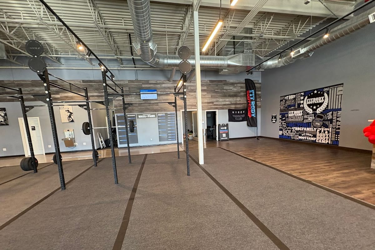 Interior view of Castle Rock Fit Body Boot Camp