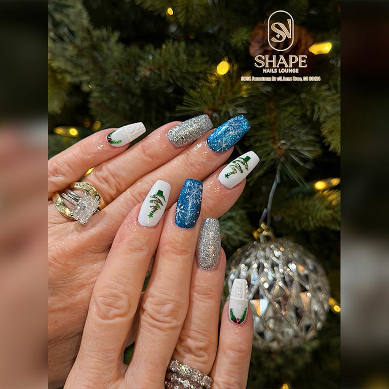 Shape Nails Lounge atmosphere and seating
