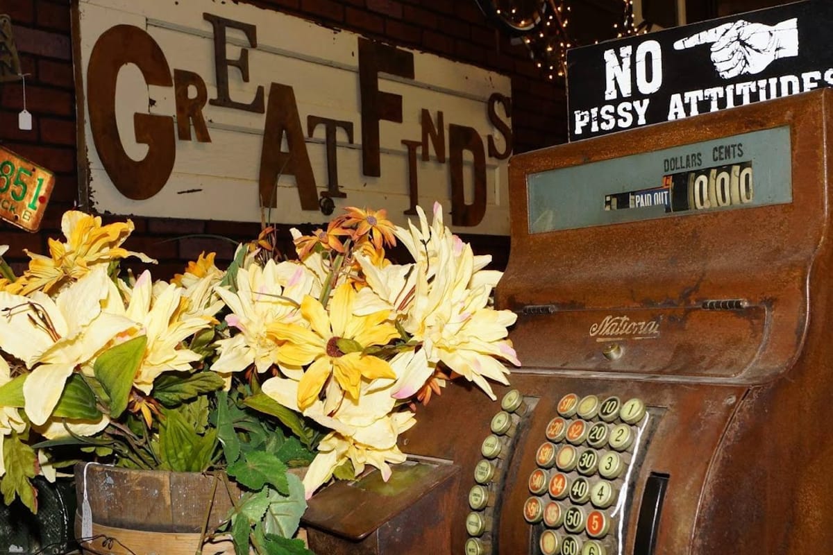 Interior view of Great Finds - Unique Decor & Gift Boutique