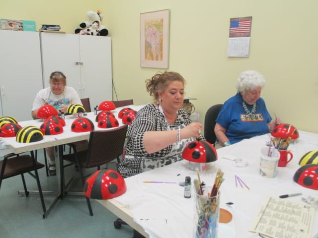 Castle Rock Senior Center atmosphere and seating