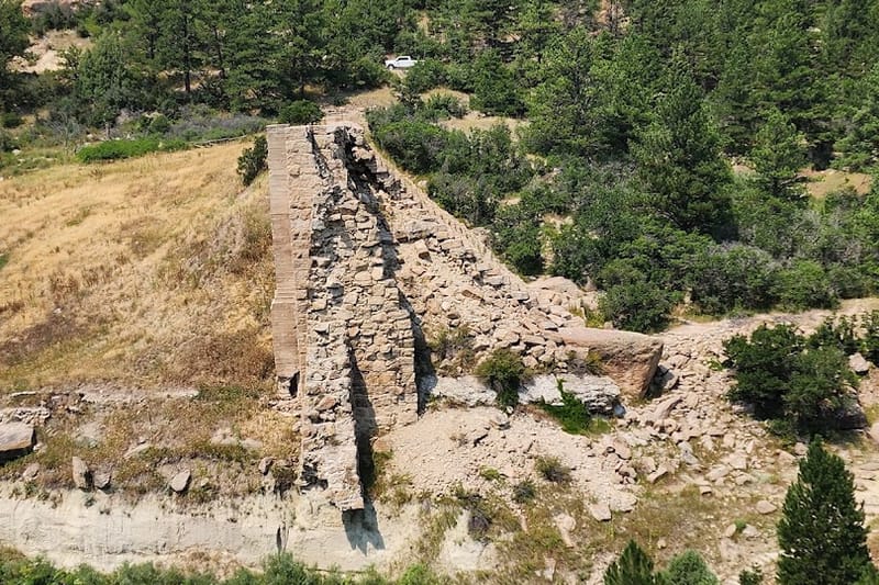 Castlewood Canyon State Park park in Franktown, Colorado