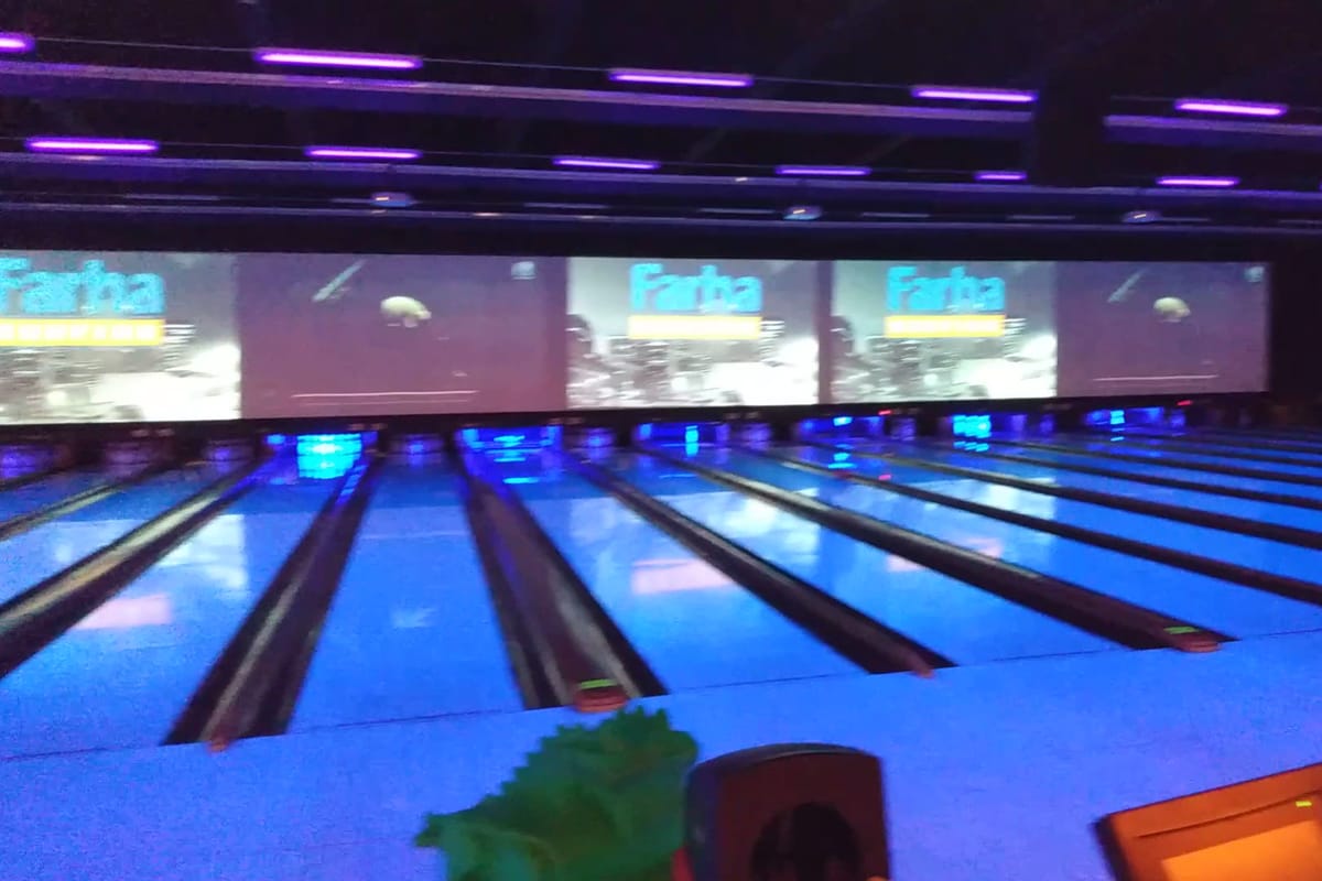 Interior view of Lucky Strike Lone Tree
