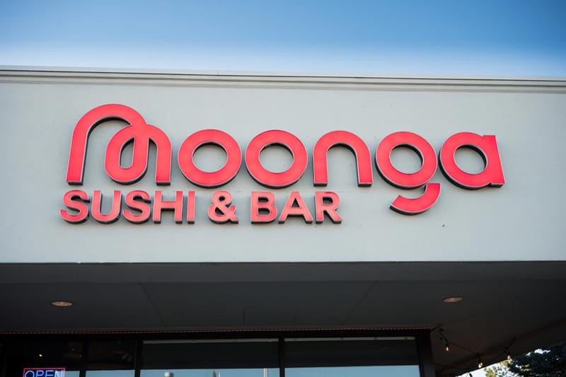 Moonga Sushi restaurant in Lone Tree, Colorado