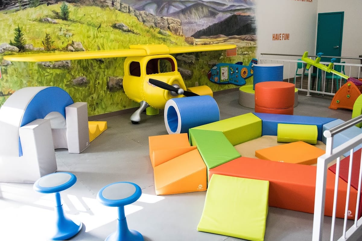 The Kids Landing dining area