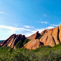 Roxborough State Park park in Littleton, Colorado