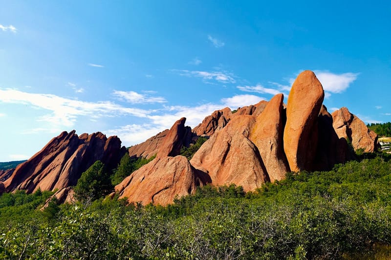 Roxborough State Park park in Littleton, Colorado