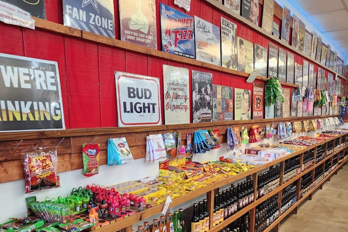 Rocket Fizz Parker featured offerings