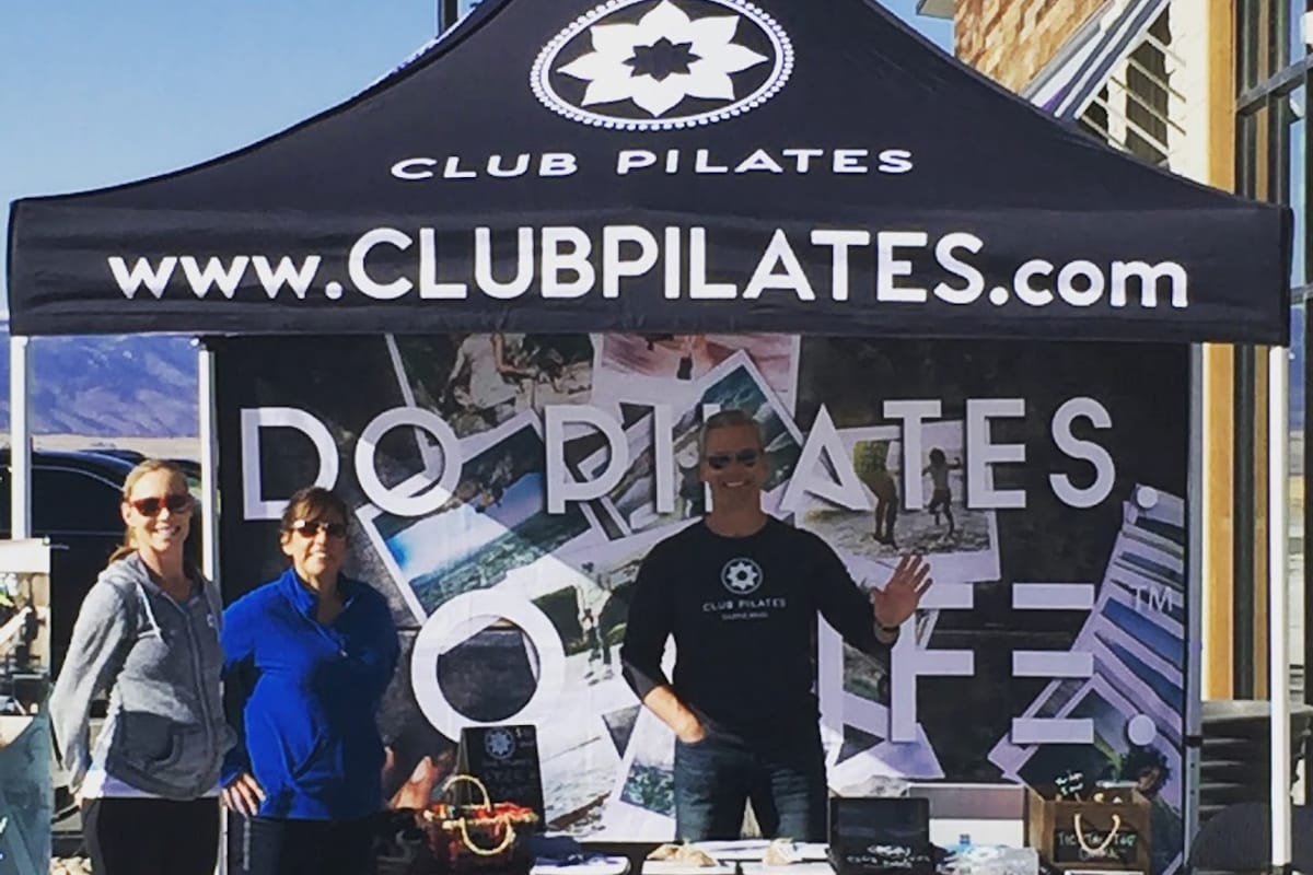 Club Pilates dining area
