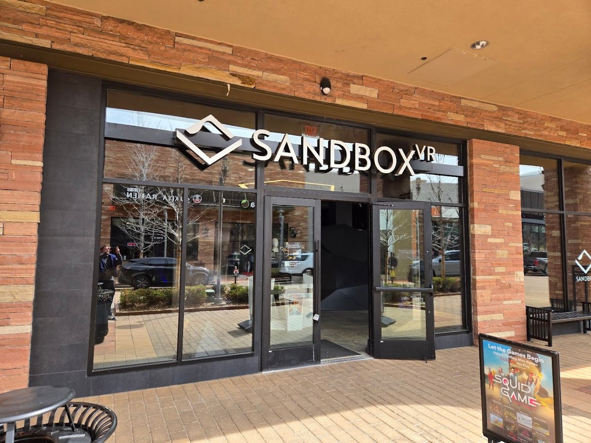 Sandbox VR exterior entrance