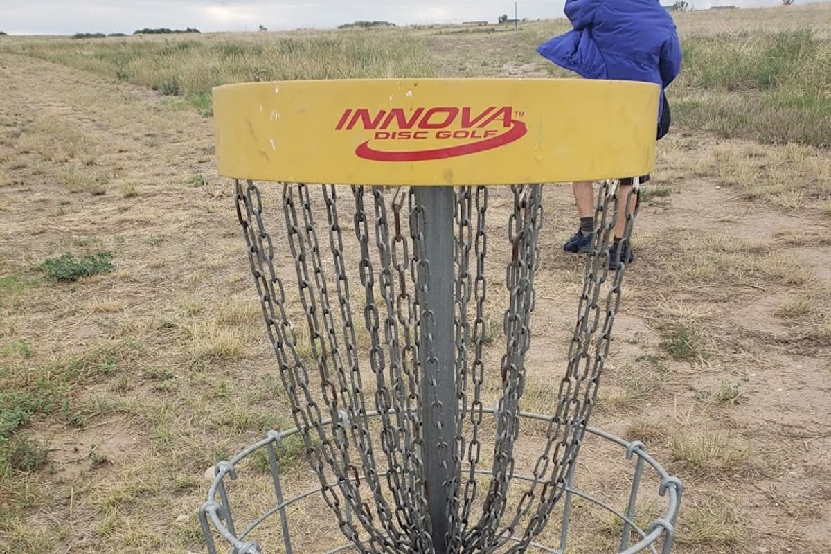 Interior view of Matney Disc Golf Course