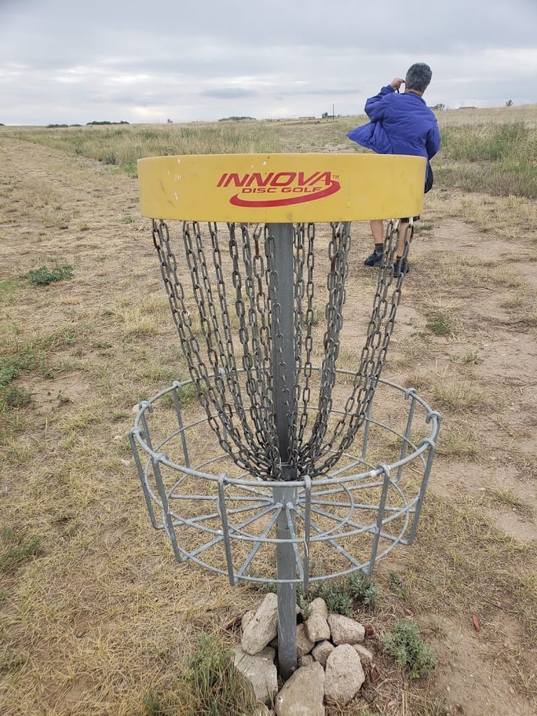 Interior view of Matney Disc Golf Course