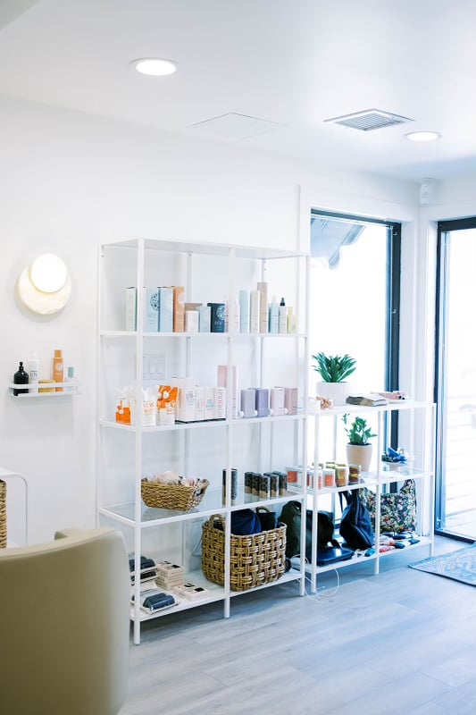 Kindred Hair Co dining area