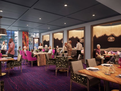 The dining room at The Reserve at Lone Tree