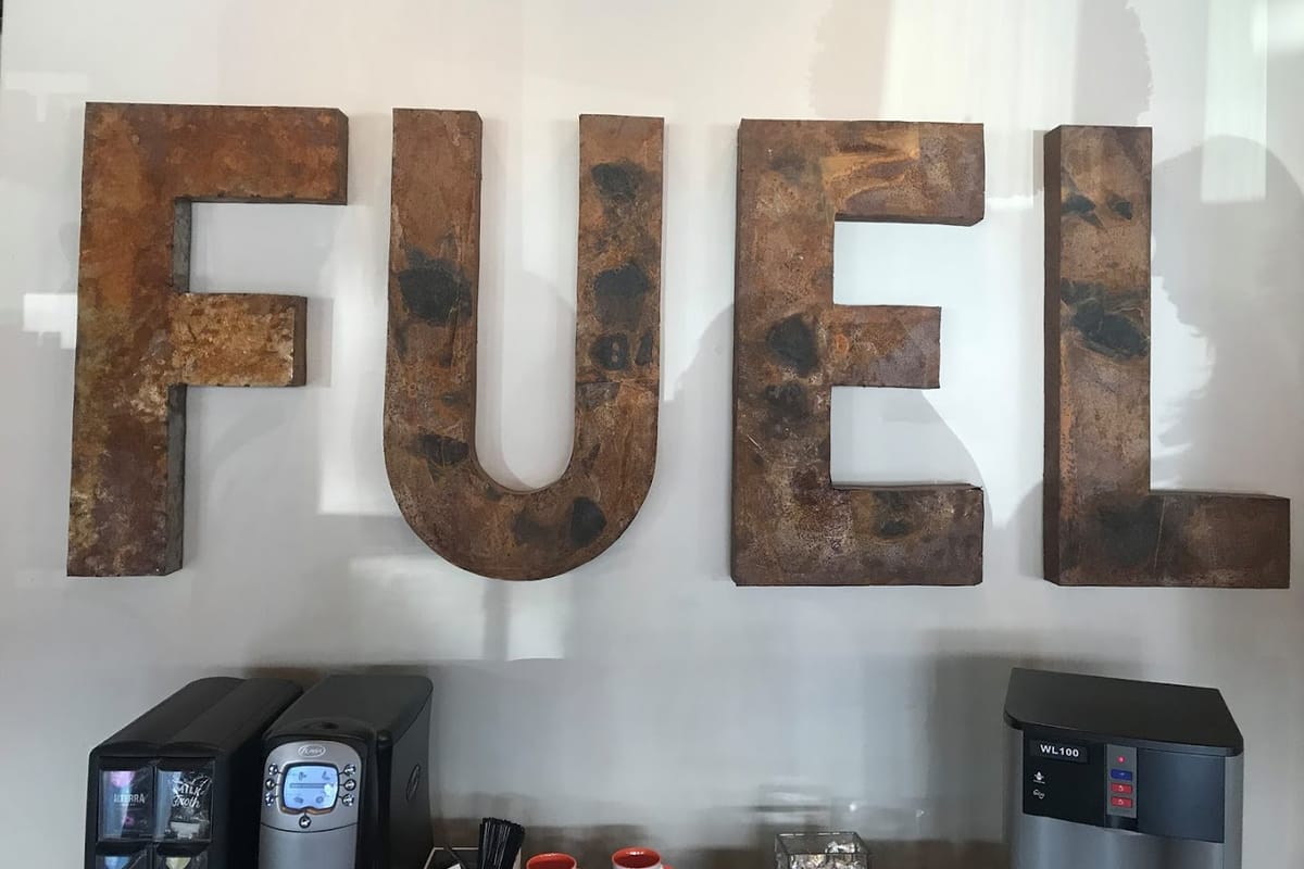 Interior view of F.U.E.L Salon and Spa