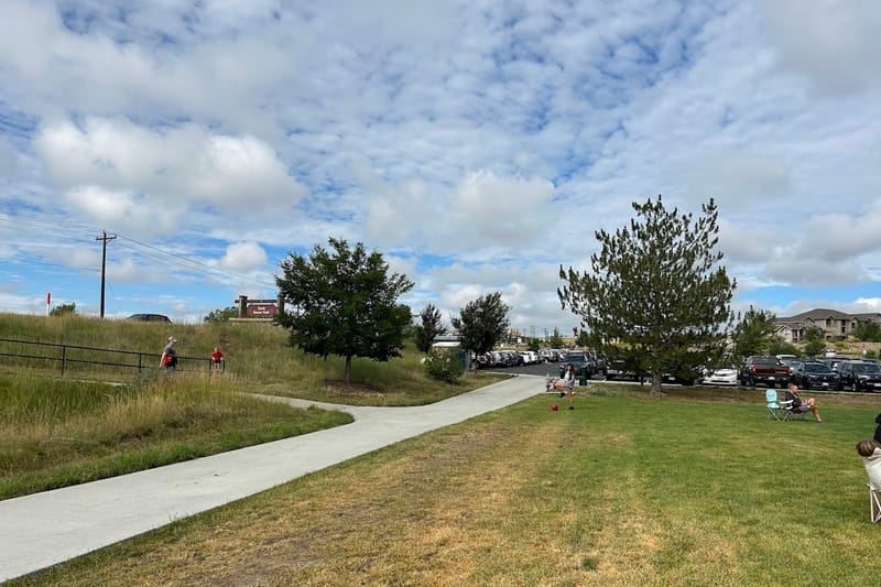 Stroh Ranch Soccer Fields park in Parker, Colorado