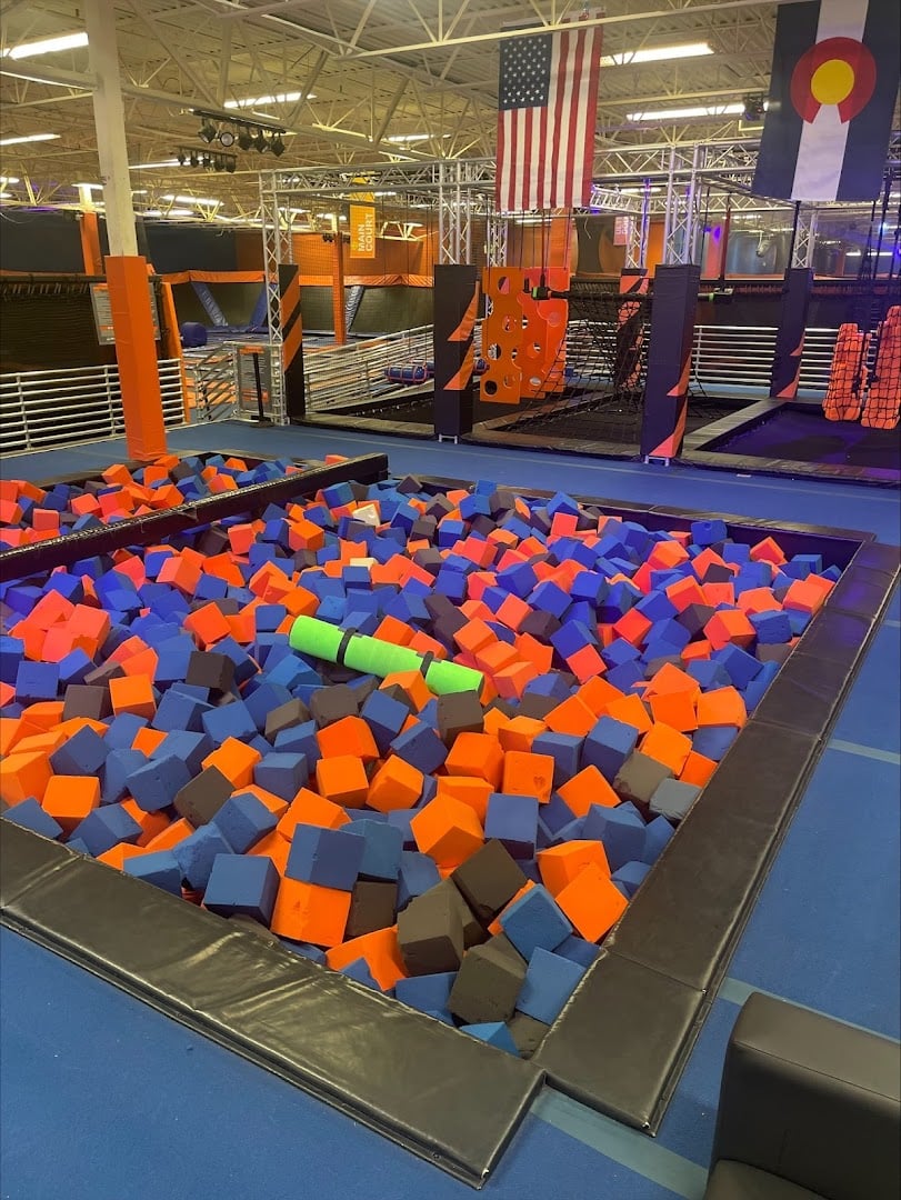 Sky Zone Trampoline Park dining area