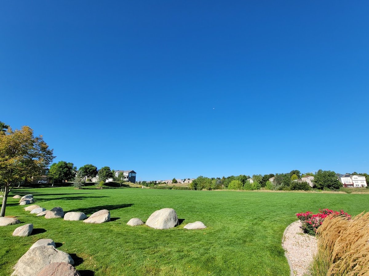 Interior view of Dad Clark Park