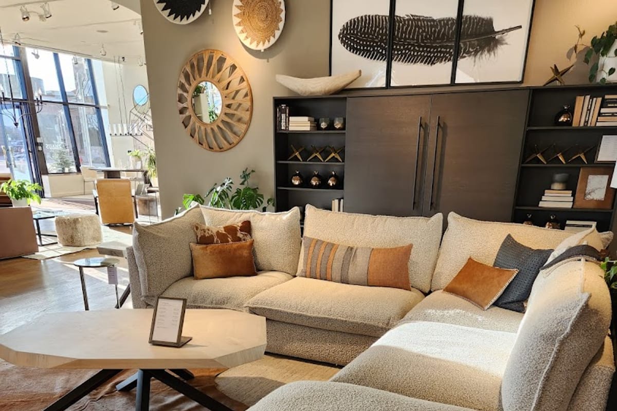Arhaus dining area