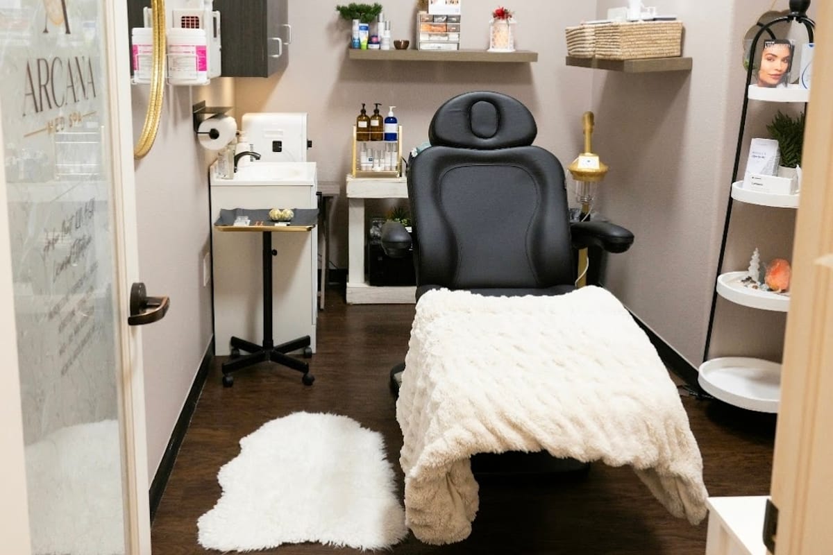 Interior view of Arcana Med Spa