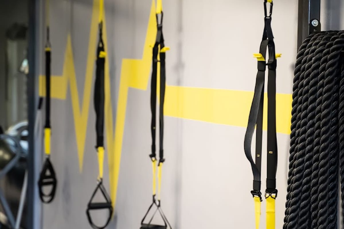Interior view of RockStar Fitness
