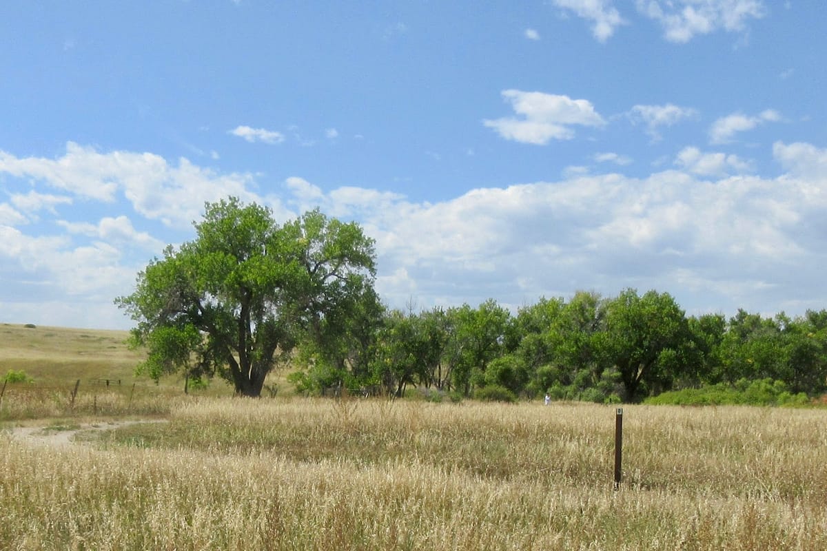 Interior view of Bayou Gulch Trailhead