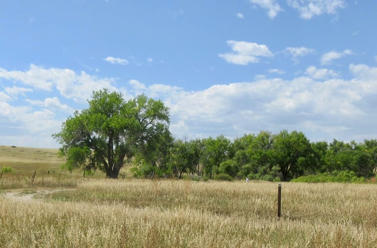 Interior view of Bayou Gulch Trailhead