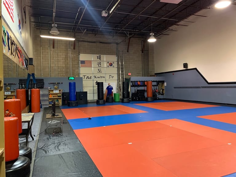 Parker Academy of Martial Arts atmosphere and seating