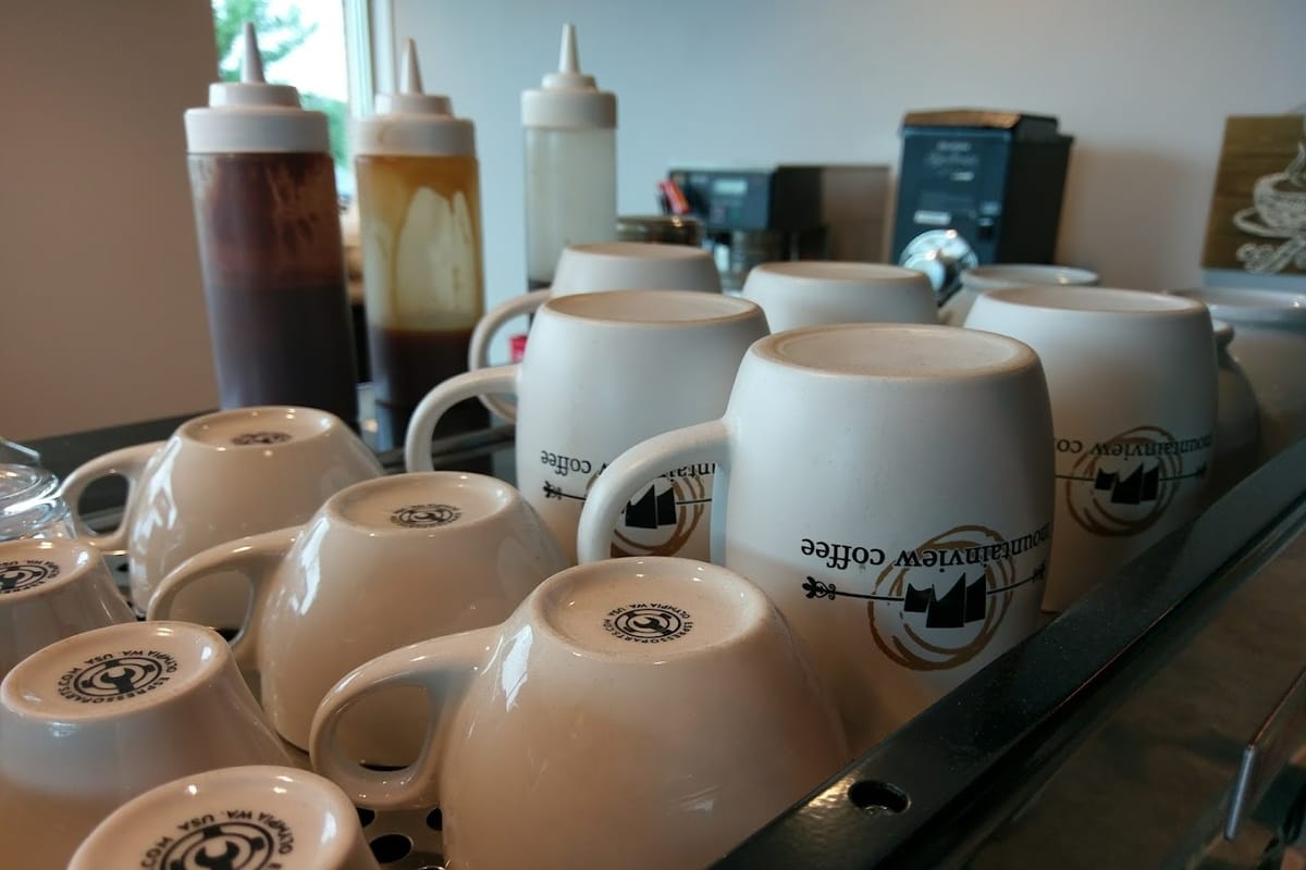 Interior view of Mountainview Coffee