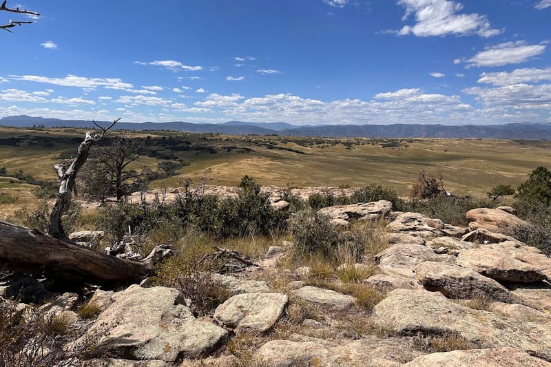 Wildcat Mountain park in Lone Tree, Colorado