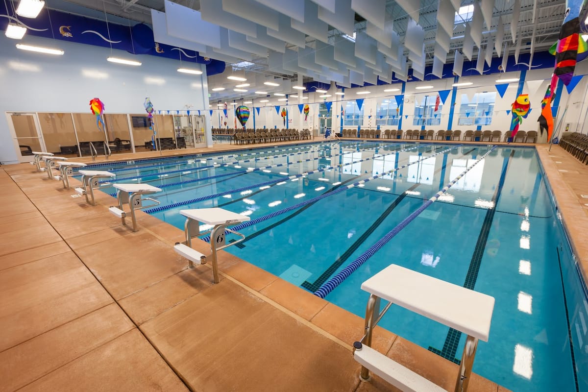 Waterworks Aquatics atmosphere and seating