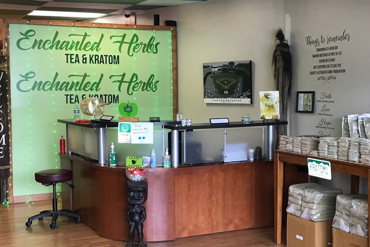 Enchanted Herbs Tea & Kratom - Best Herbal Medicine Store exterior entrance