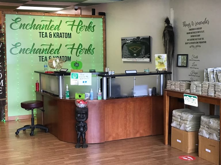 Enchanted Herbs Tea & Kratom - Best Herbal Medicine Store exterior entrance