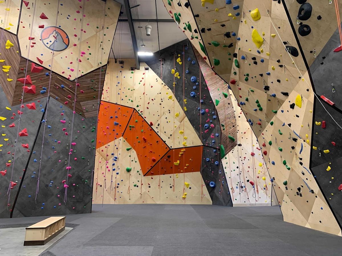 Ubergrippen Indoor Climbing Crag fitness center in Castle Rock, Colorado