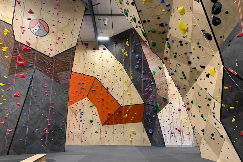 Ubergrippen Indoor Climbing Crag fitness center in Castle Rock, Colorado