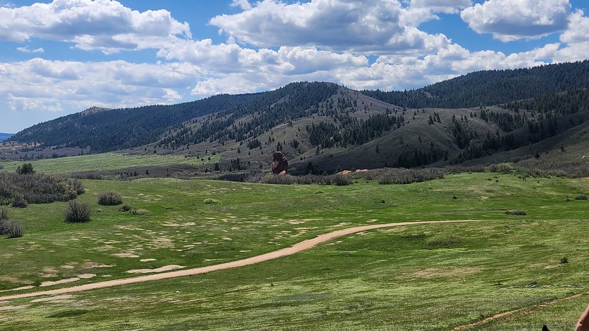 Sharptail Ridge Open Space park in Sedalia, Colorado