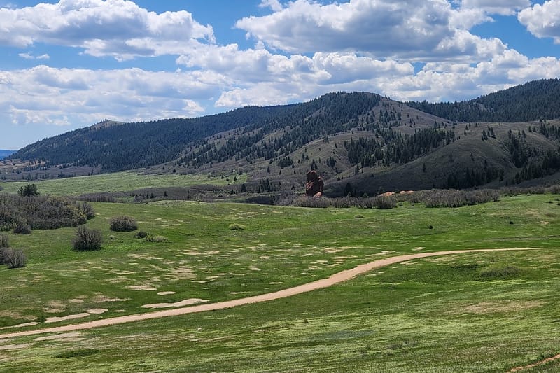 Sharptail Ridge Open Space park in Sedalia, Colorado
