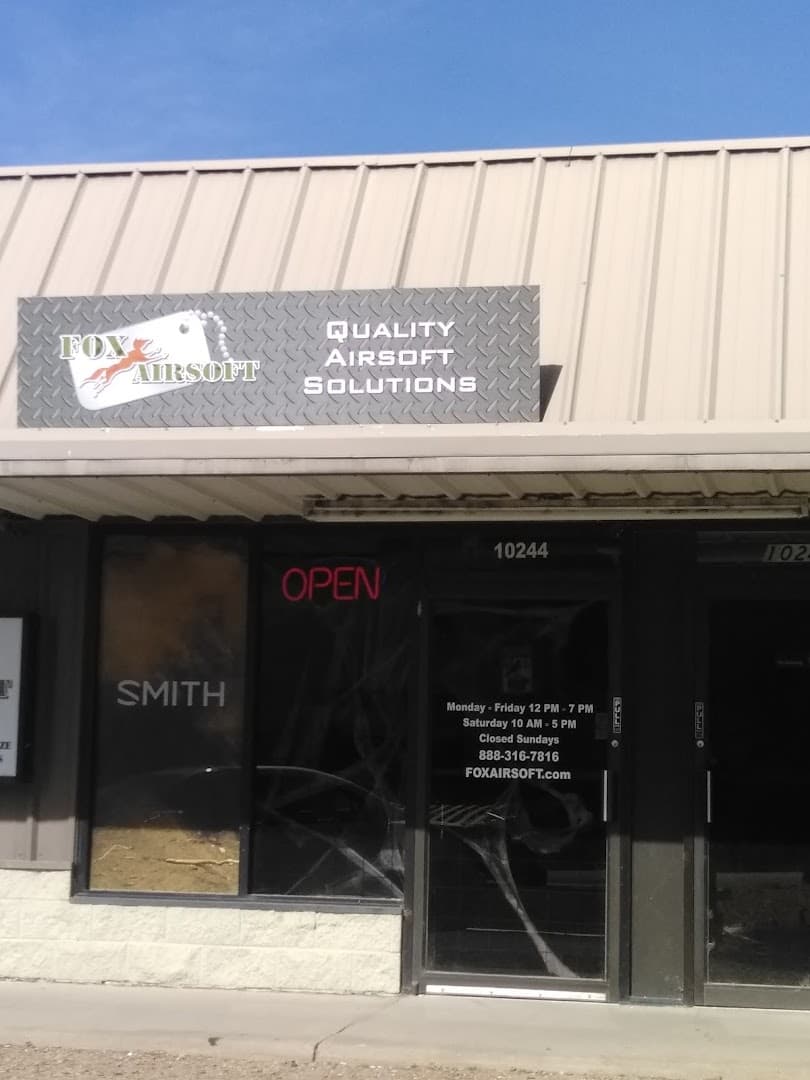 Fox Airsoft retail store in Parker, Colorado