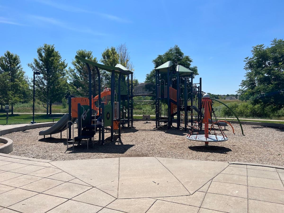 Foothills Park park in Highlands Ranch, Colorado