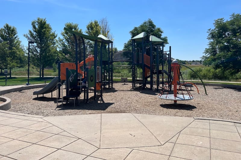Foothills Park park in Highlands Ranch, Colorado