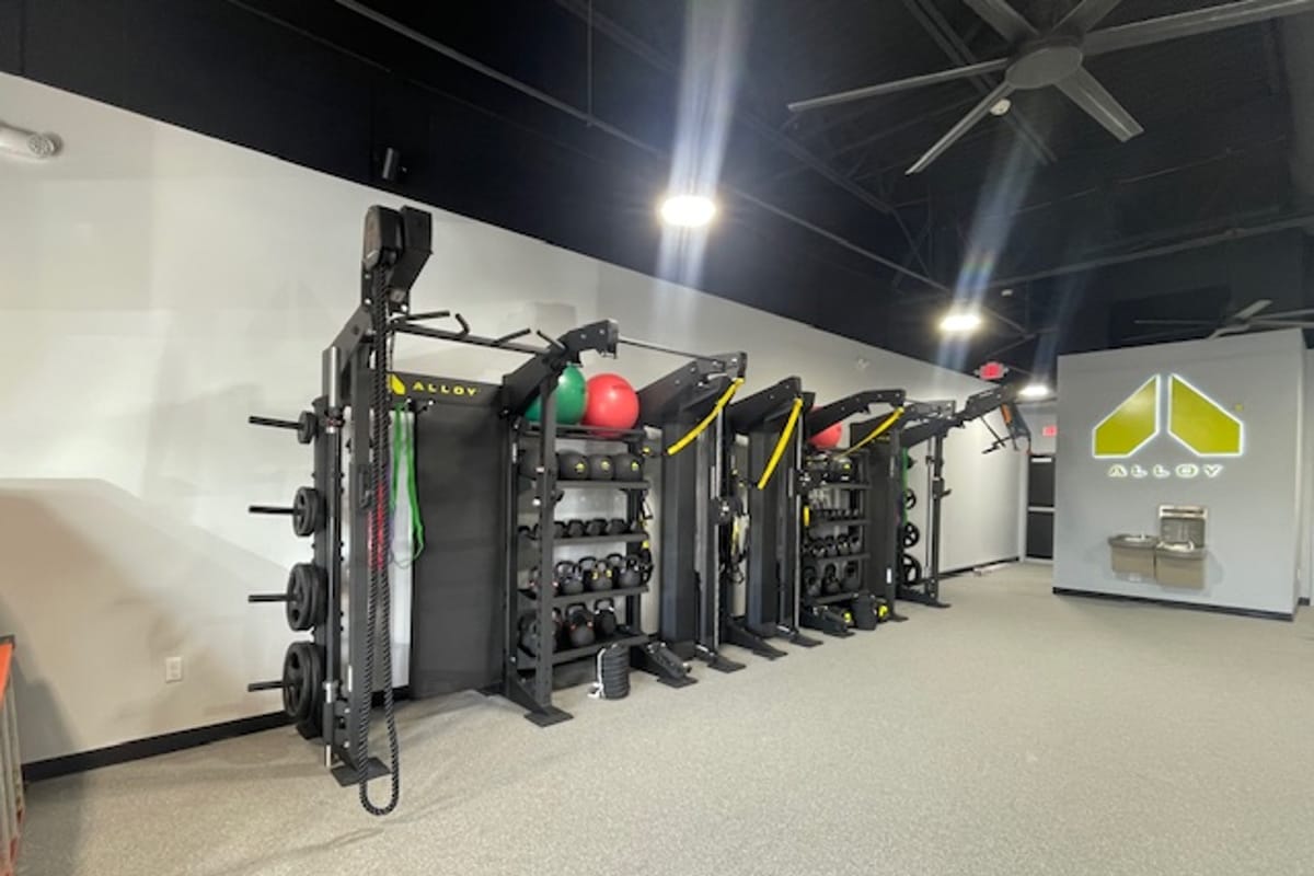 Alloy Personal Training Twenty Mile Road atmosphere and seating